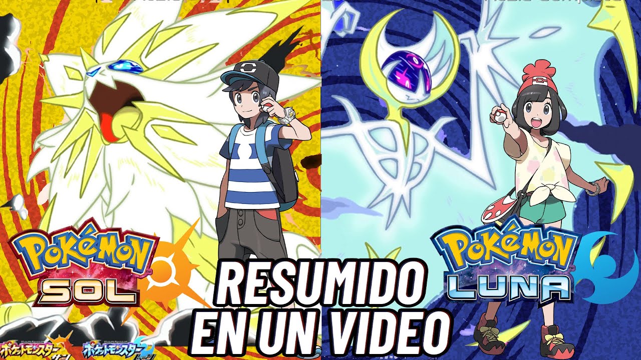 Pokemon sol y luna resumido en 1 video