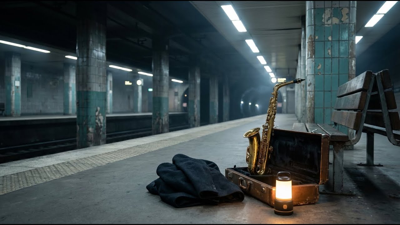 🚇 Underground Metro Jazz Platform | Quiet Subway Night Ambience
🎷 Midnight Subway Jazz Platform | D