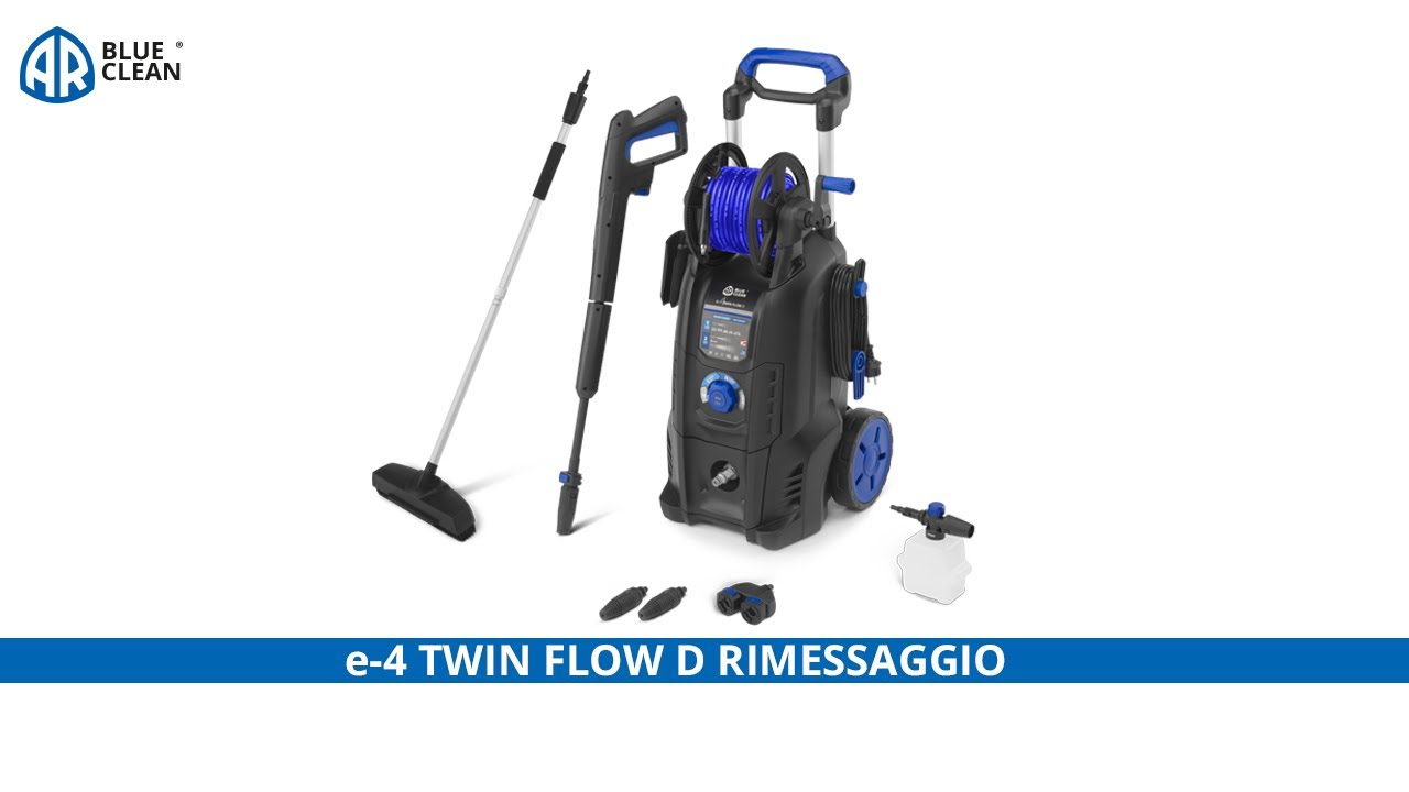 Rimessaggio Idropulitrice | e-4 Twin Flow D - AR Blue Clean