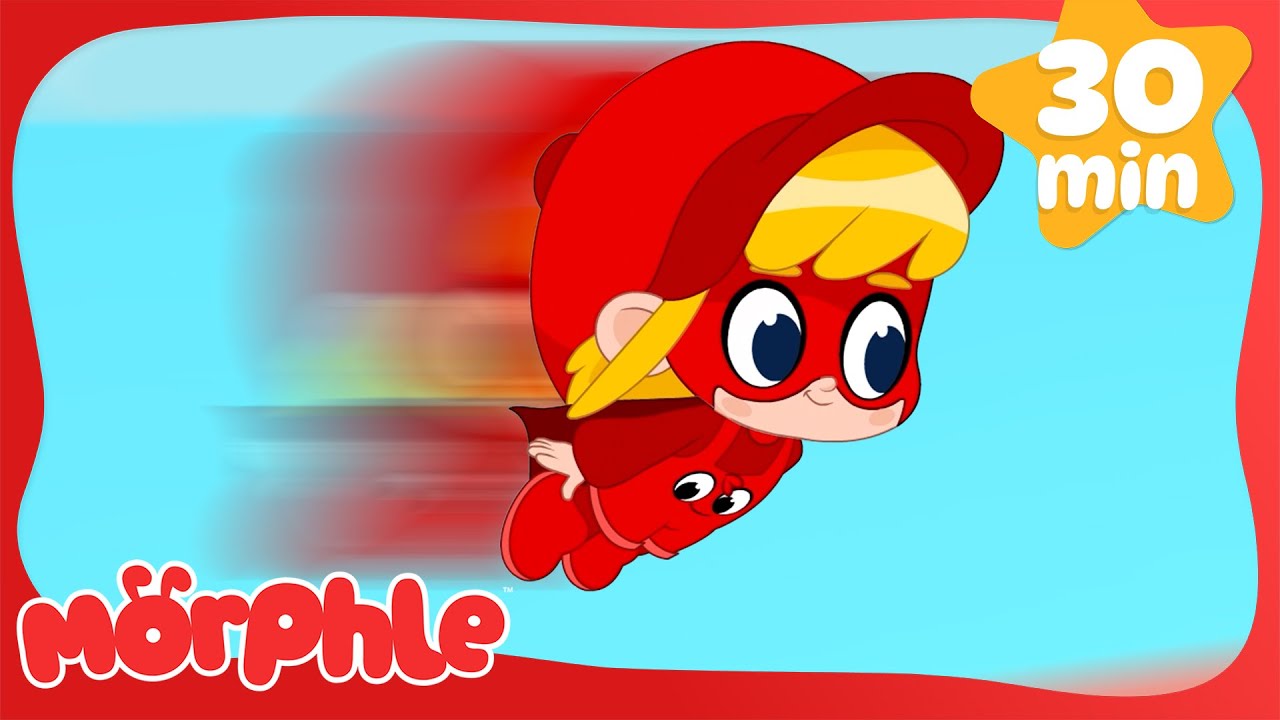 🦹‍♂️ Morphle's Super Superhero Day! 🦸‍♂️ | Morphle | Moonbug Kids - Sports and Games For Kids