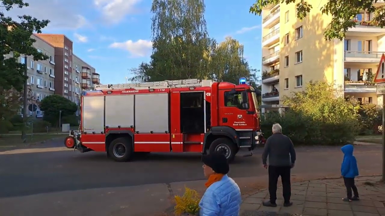 Feuerwehreinsatz Cottbus