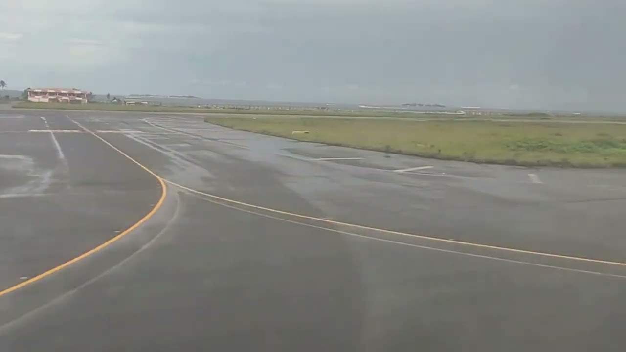 ✈️ Landing at Maldives International Airport | Stunning Maldives Aerial Views 🌴🛬