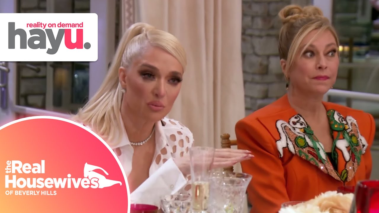 Sutton Thinks Erika is Lying | Season 11 | Real Housewives of Beverly Hills