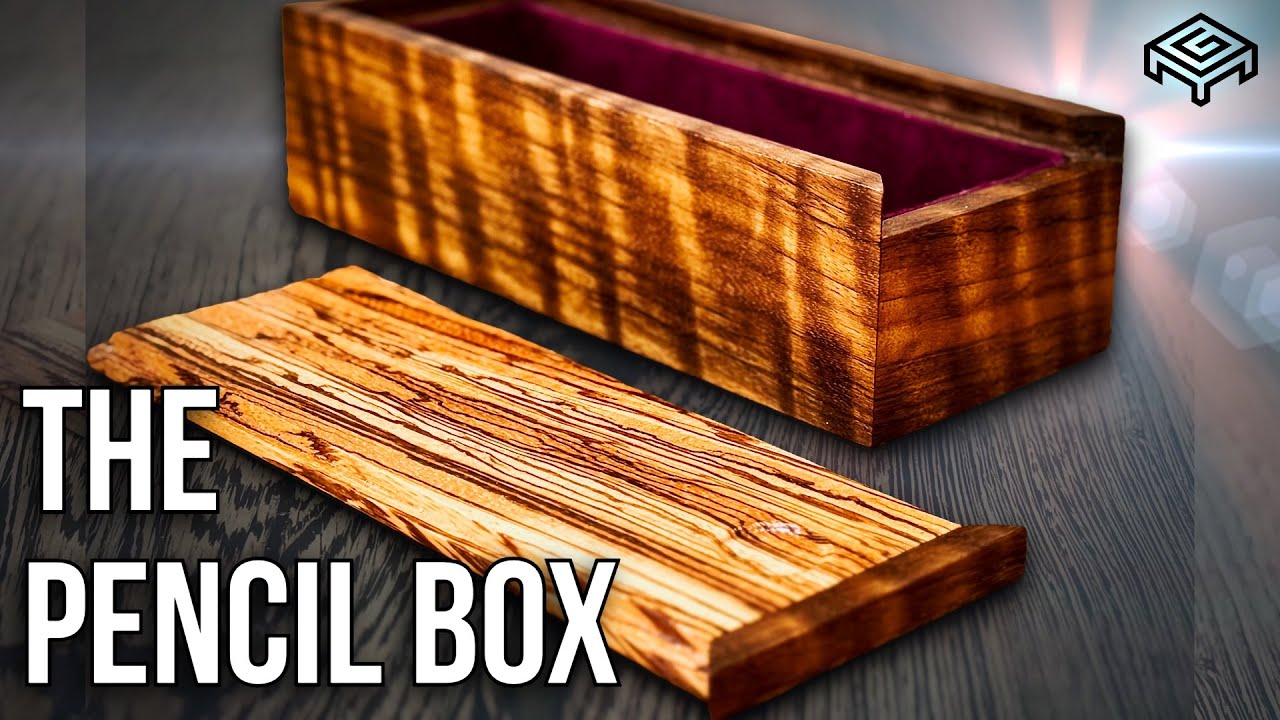 How to Make this Stunning Sliding Lid Beauty - Ovangko & Zebrano Keepsake Box | Woodworking