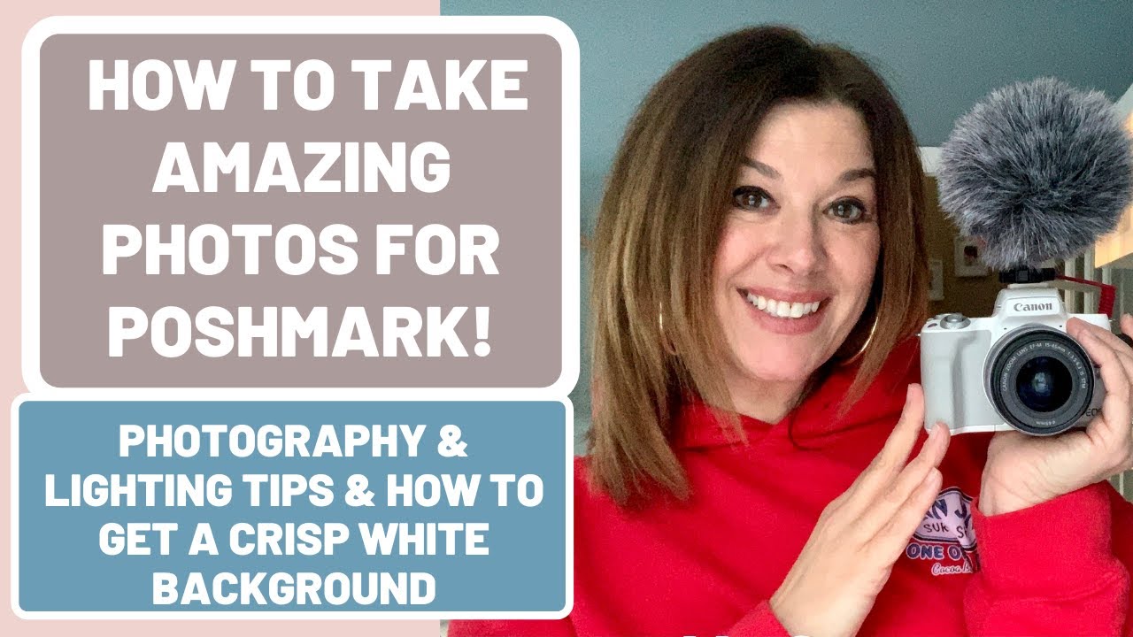 Как делать потрясающие фотографии для Poshmark, Ebay и Mercari: советы по освещению, белый фон и ...