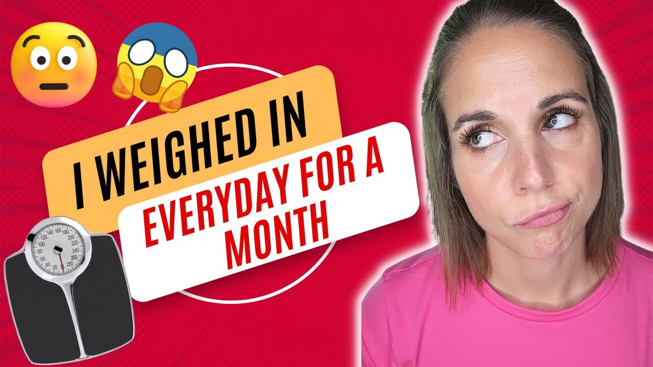 I Weighed Myself Everyday...What I Learned: Nicole Burgess