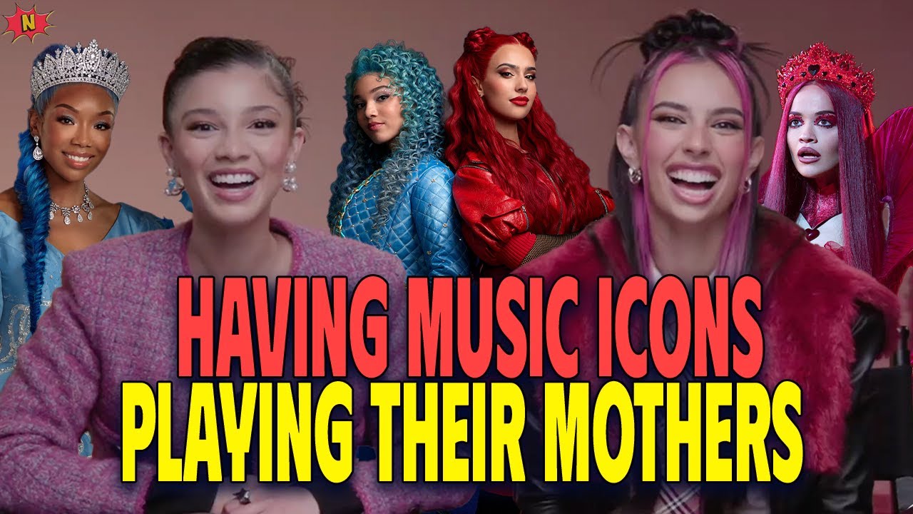 Malia Baker & Kylie Cantrall Gush Over Brandy & Rita Ora In Descendants: The Rise of Red