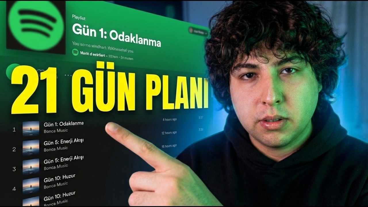 M&uuml;zisyenler İ&ccedil;in Spotify Algoritma Sırları: 21G&uuml;nde Başarı Planı