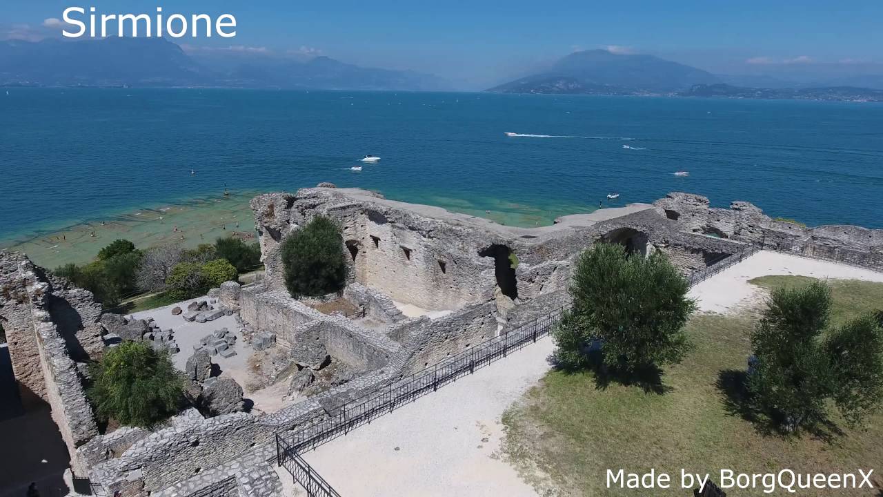 Italy - Lake Garda from Above in 4K