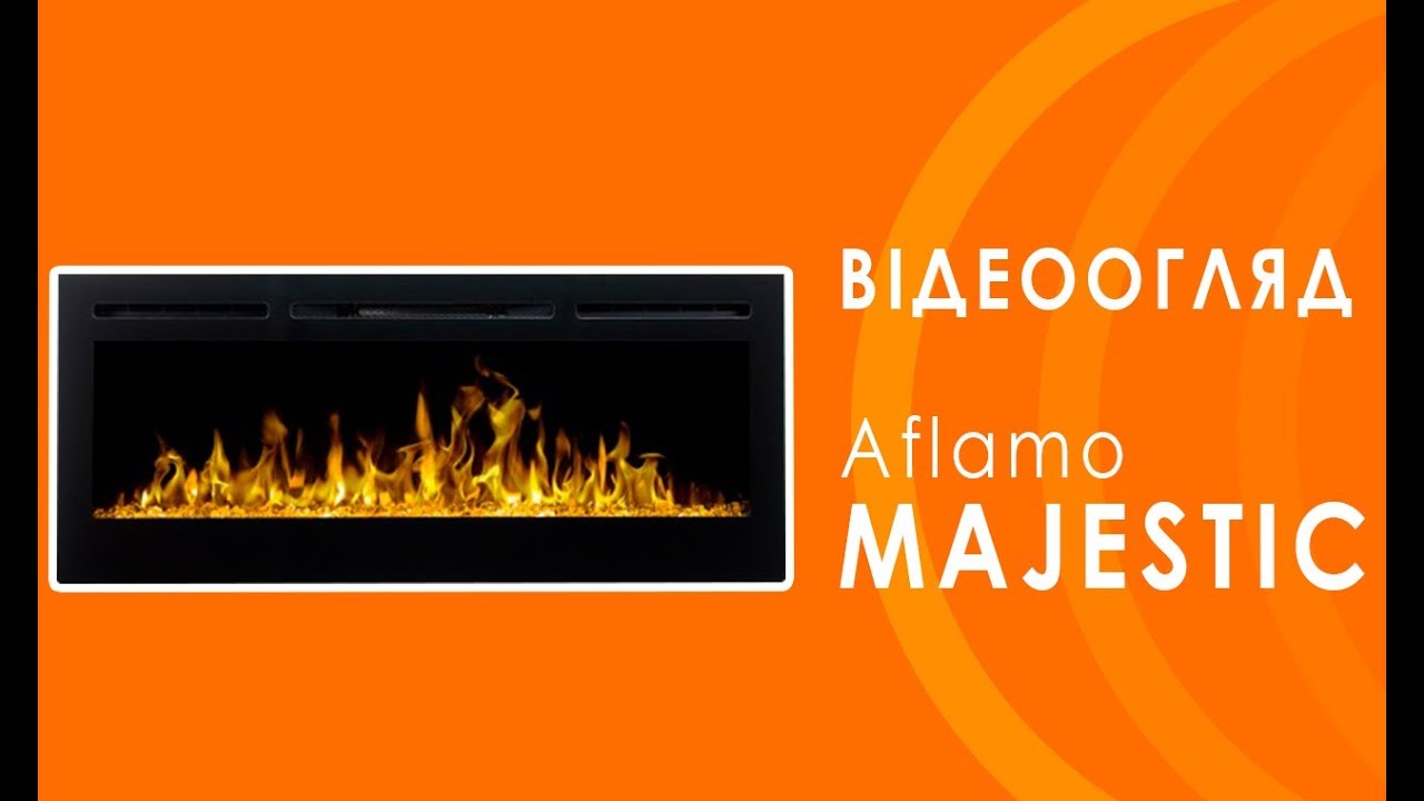 Настенный электрокамин Aflamo Majestic 50 | Royal Fire - Камины для дома и квартиры