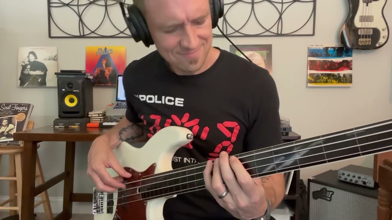 Bass cover - Every Little Thing She Does Is Magic by The Police // Sire V7 Fretless
