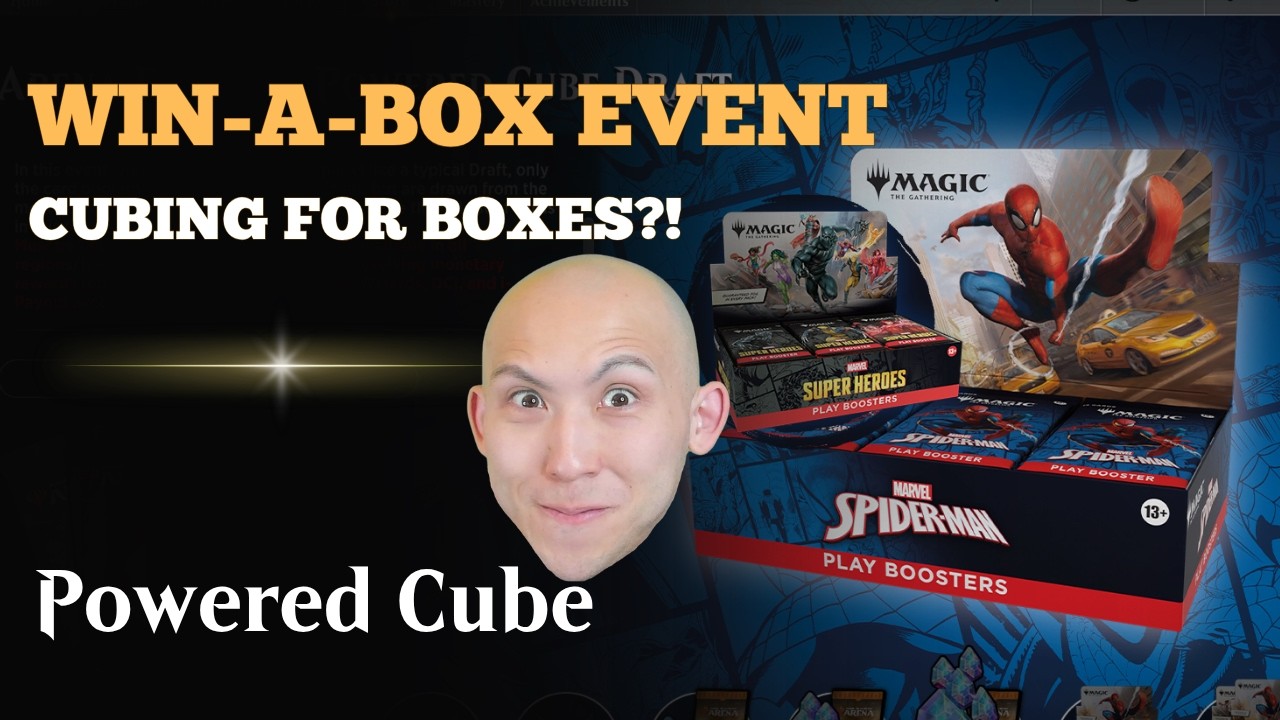 UKŁADANIE PUDEŁEK?! | Wydarzenie Arena Win-A-Box | Powered Cube Draft | MTG Arena