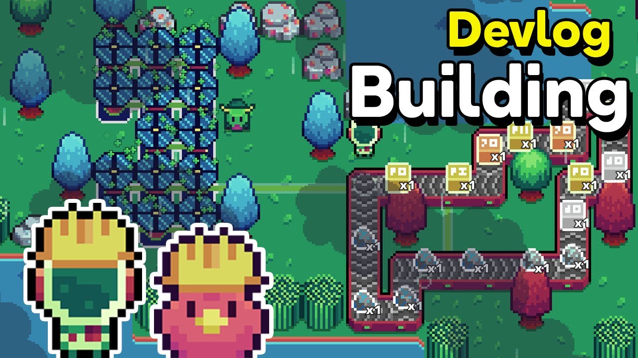 I FINALLY added a BUILDING mode to my game! Exo Colony Devlog #11