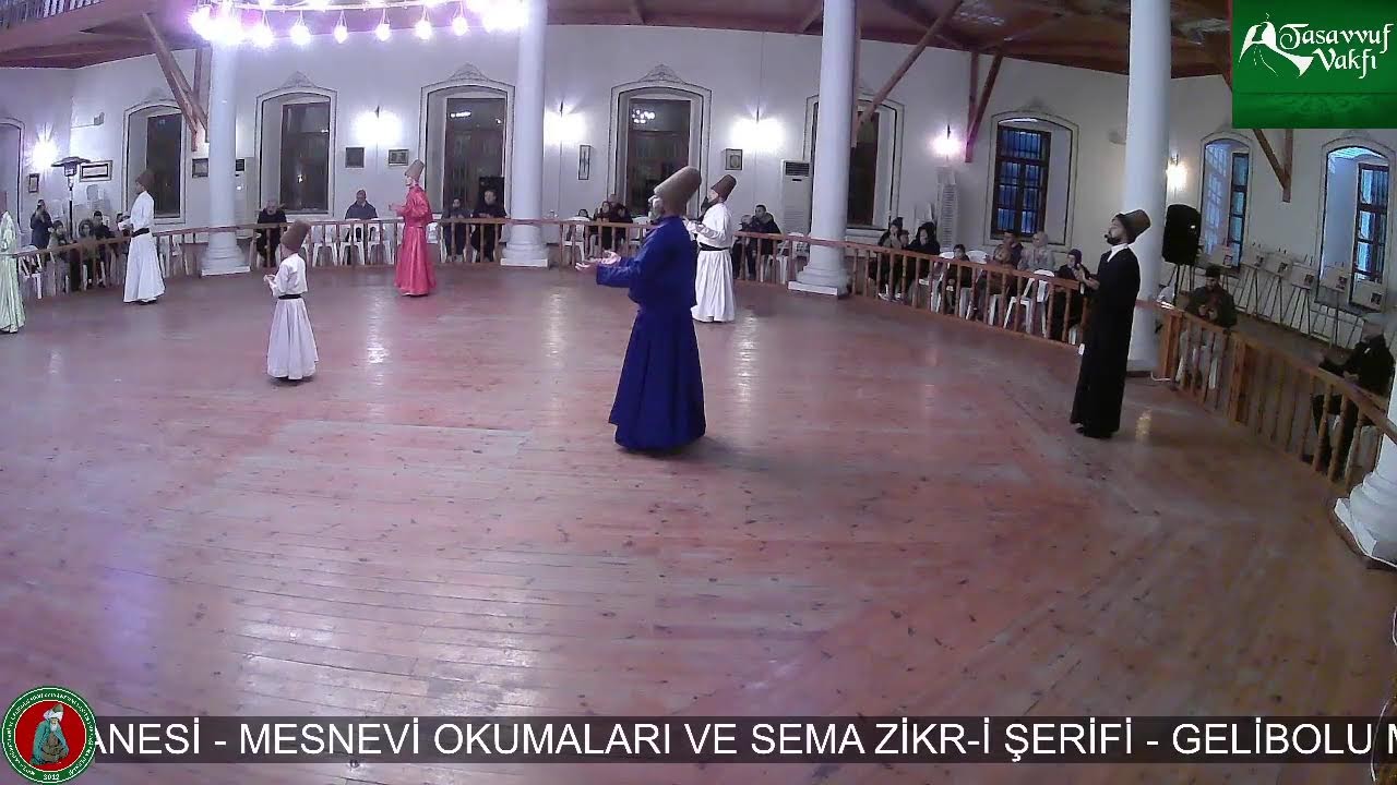 Tasavvuf Vakfı - Gelibolu Mevlevihanesi -  Sema Zikr-i Şerifi (16/02/2025)