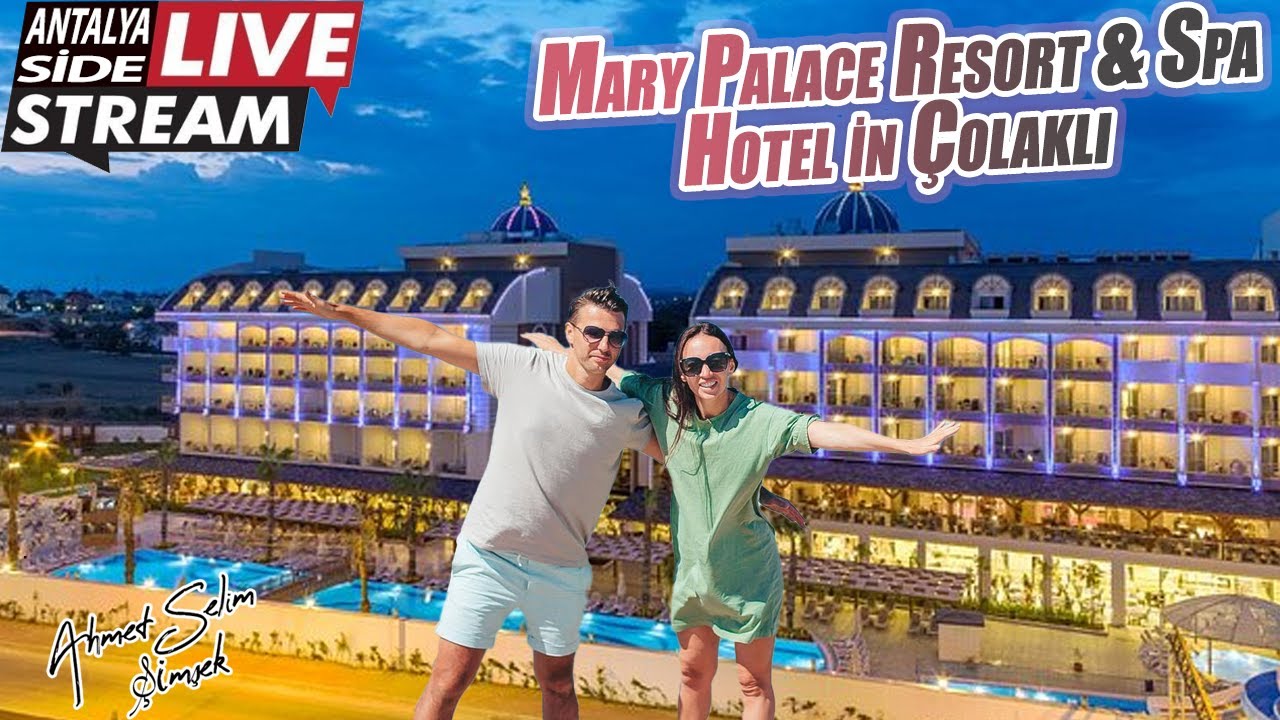 Mary Palace Resort & Spa Hotel in Çolaklı. Live