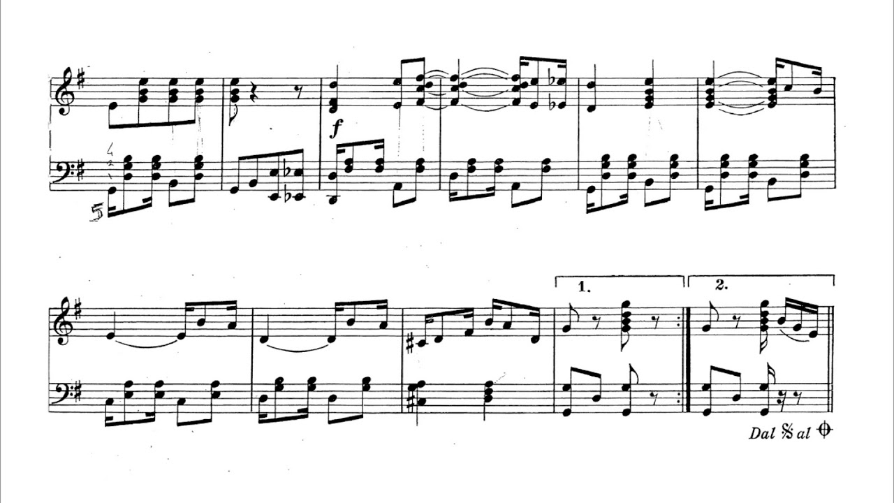 Zequinha de Abreu - Sururu na cidade (Eudóxia de Barros, piano)