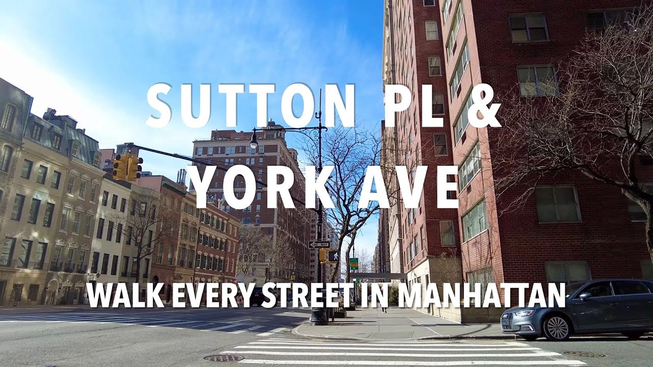 Walking Manhattan | Sutton Place & York Avenue | Upper East Side