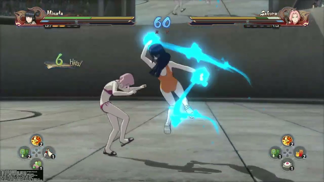 Naruto Storm 4 Road to Boruto (Hinata Vs Sakura Super Hard Com) 3