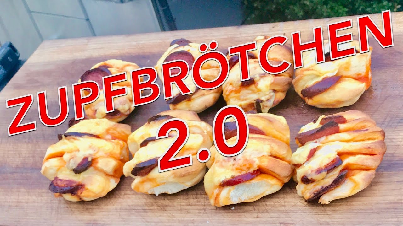 LECKERE Chorizo ZUPFBRÖTCHEN SNACK vom GRILL--- Klaus grillt