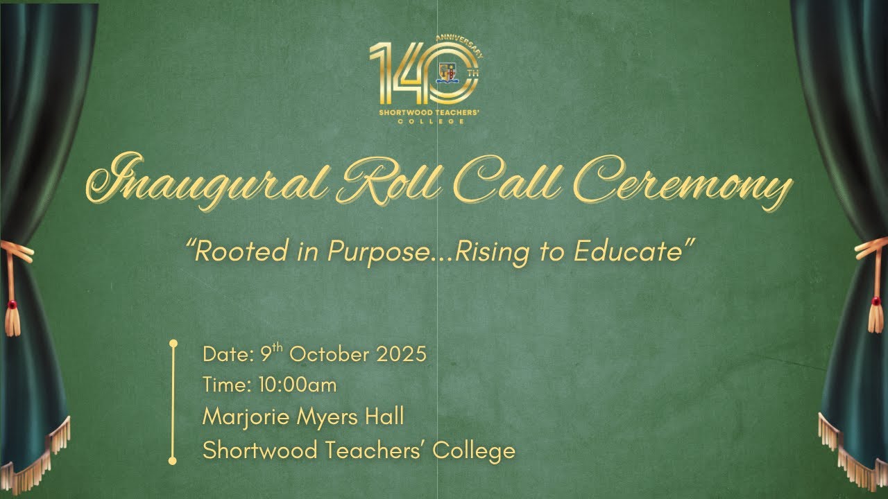 Shortwood Teachers' College Inaugural Roll Call Ceremony