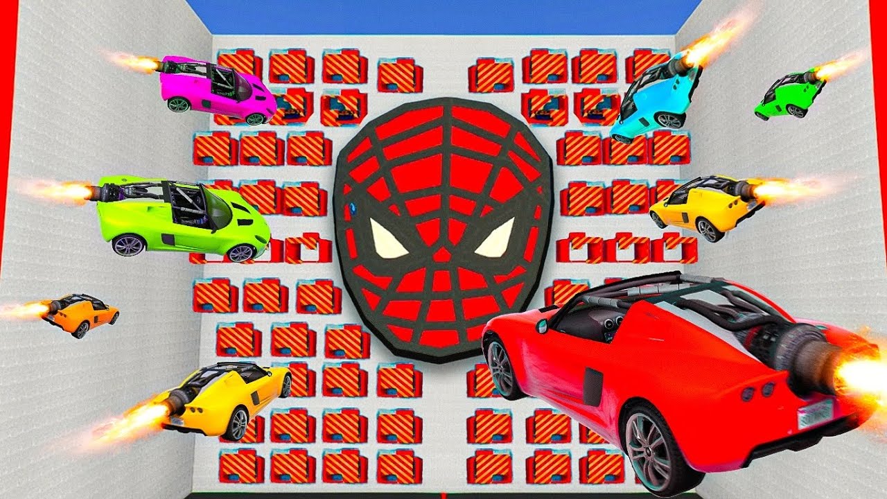 GTA V Online: spider man! CAIXA MISTERIOSA do homem aranha! (DIFÍCIL)