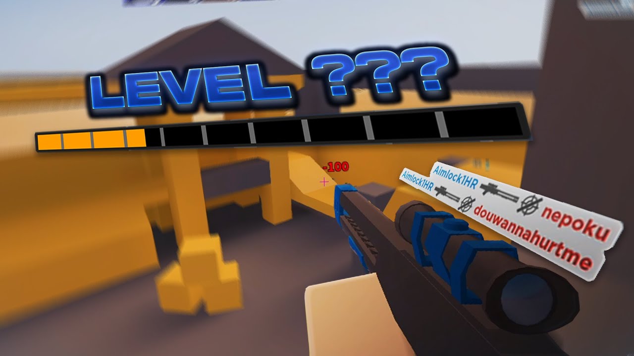 Сколько УРОВНЕЙ я могу получить за 1 час... (Roblox Arsenal)