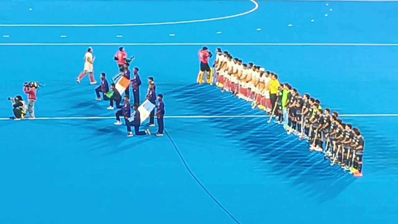 Birsa Munda stadium Rourkela Odisha INDIA and ARGENTINA ke bich me khela ja Raha hai 