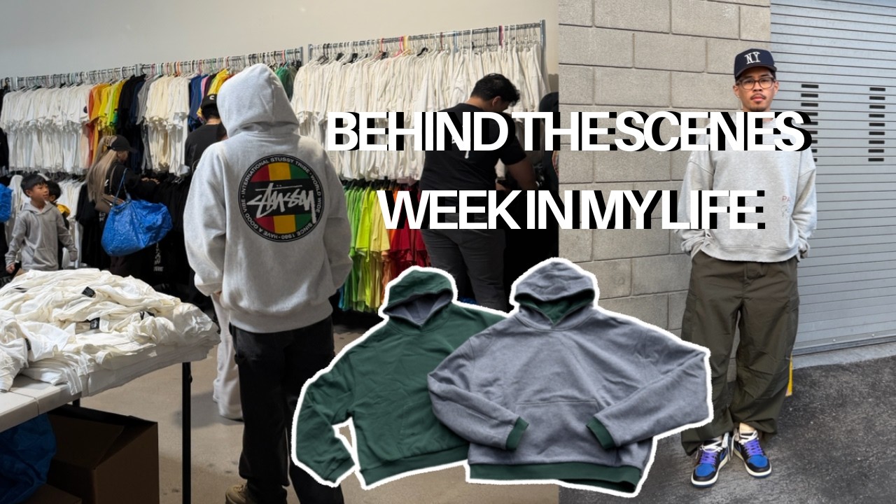 STUSSY WAREHOUSE SALE WAS PACKED! ( A WEEK IN MY LIFE VLOG )