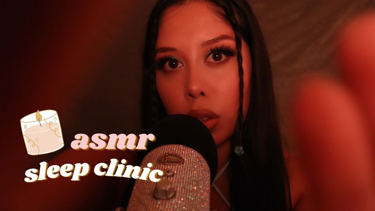 ASMR | Sleep Clinic 🌙✨ (personal attention, tapping, inaudible whispers)