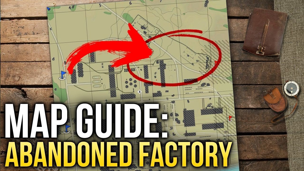War Thunder. Map Guide: Abandoned Factory