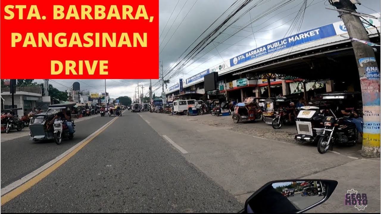 DRIVING AROUND STA  BARBARA, PANGASINAN | GEAR MOTO