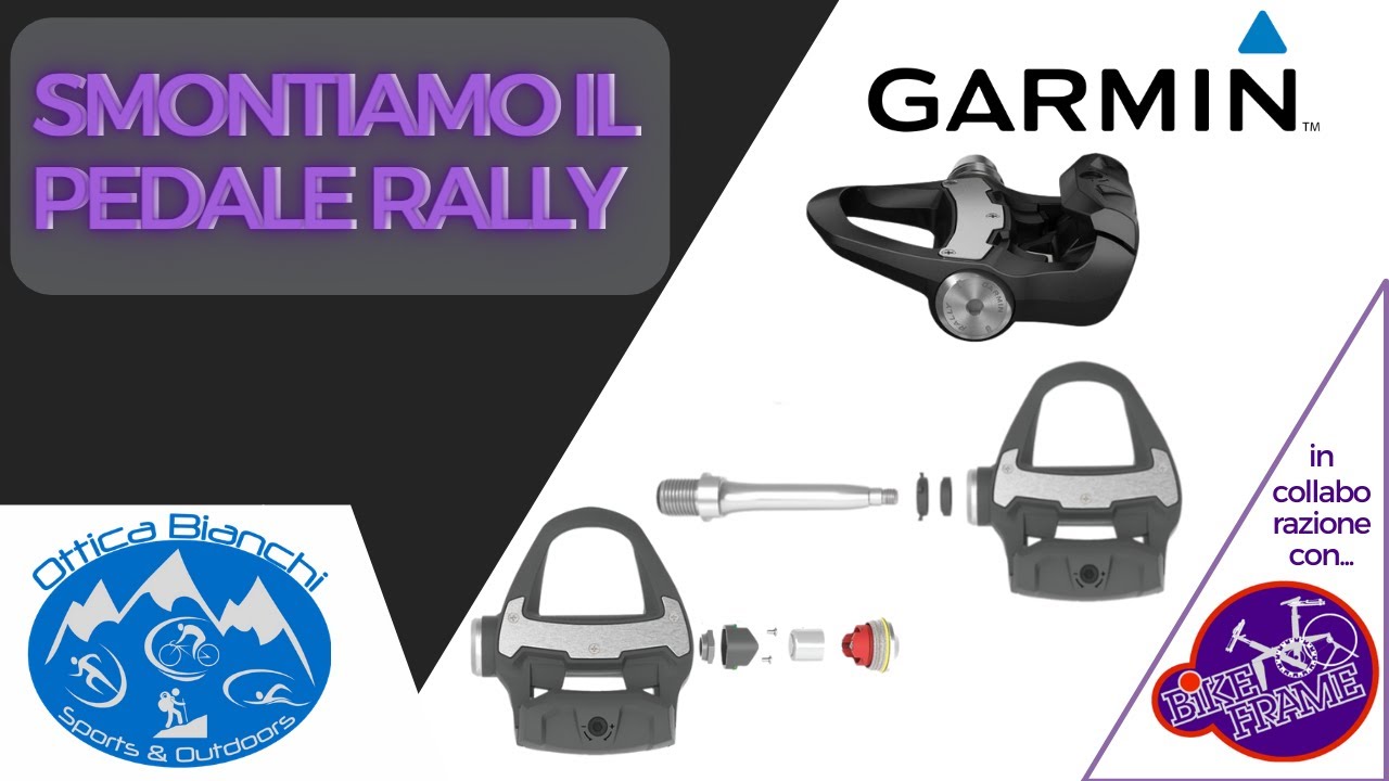Pedali Garmin Rally con sensore di potenza: li smontiamo e ne scopriamo i segreti
