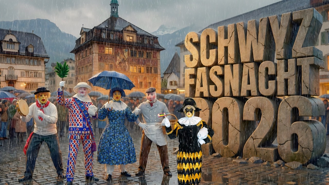Fasnacht Schwyz 2026: Trotz Regen alles bestens – Die Highlights vom Umzug!