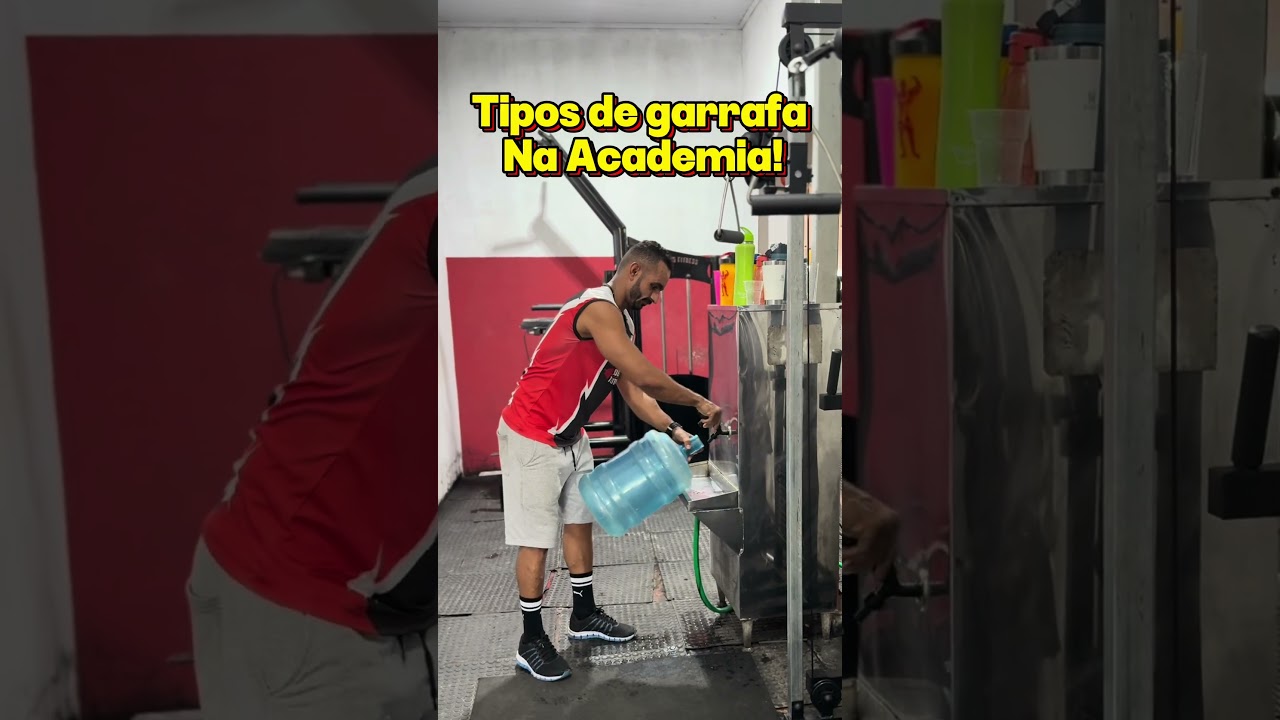 Tipos de garrafa na academia! #academia #memes #cortesdosmarombados