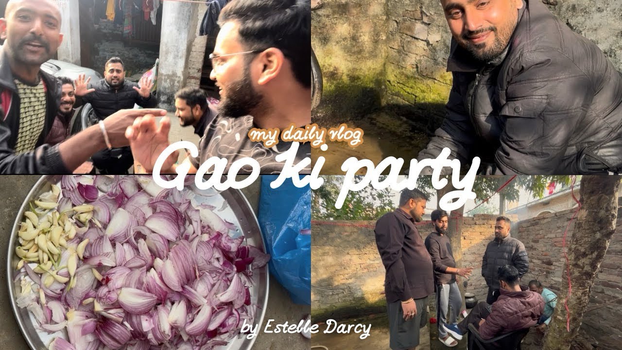 Gao mein party 🎉 #viral #viralvideo #youtube #shorts #video #gao #party #funny#blogger 