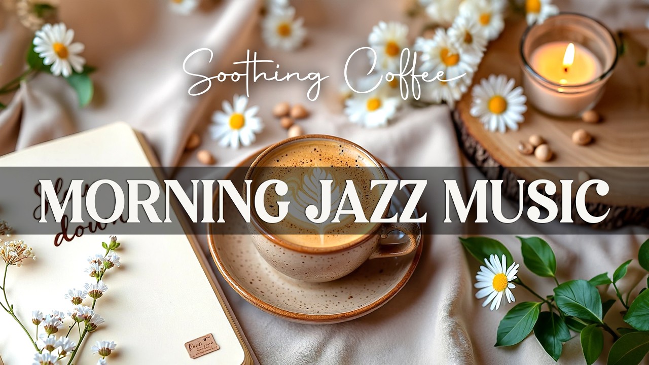 Morning Jazz Music ☕ Upbeat Bossa Nova Piano & Exquisite Cafe Jazz Background for Great Moods