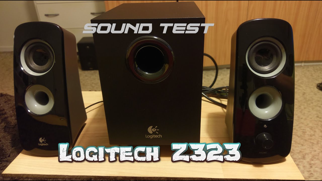 Logitech Z323 - Sound test
