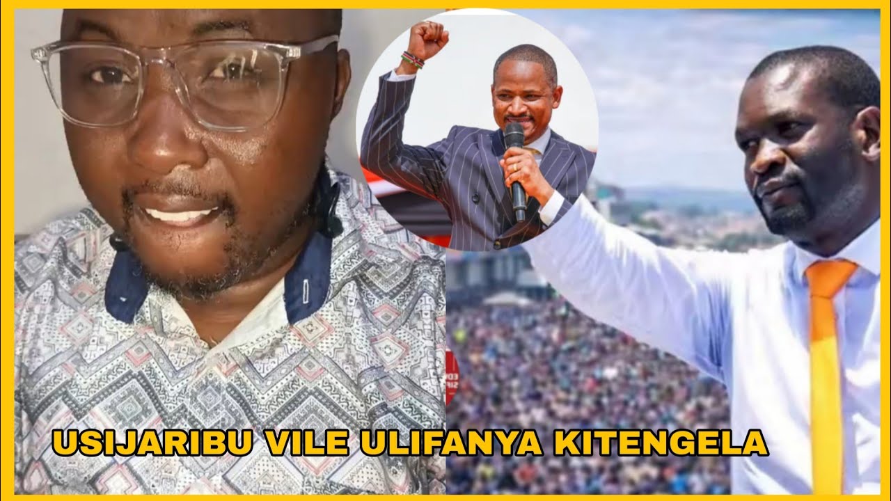 Tutaapisha Sifuna na Babu Kakamega Agry eduruche warning to President Ruto