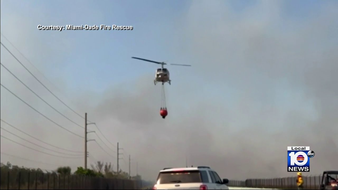 Crews make progress in brush fire battle
