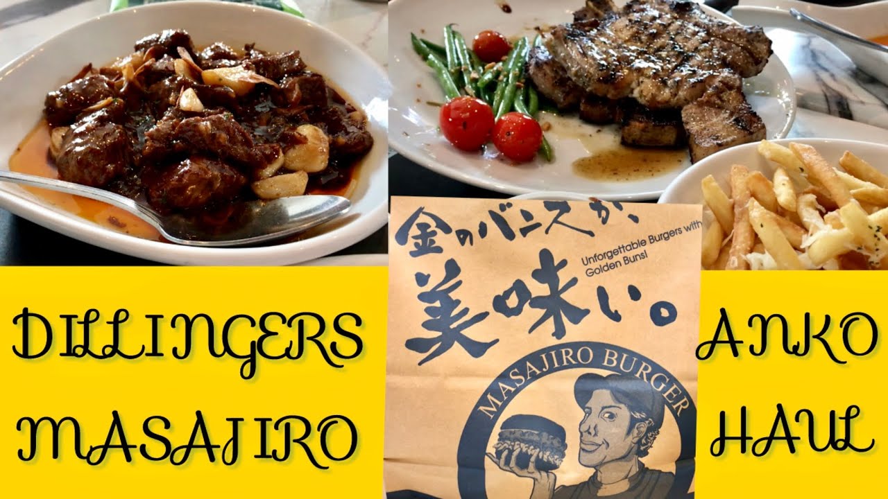 DILLINGERS 1903 STEAK AND BREW | MASAJIRO BURGER | ANKO HAUL