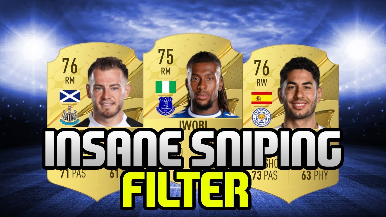 INSANE LOW BUDGET SNIPING FILTERS! FIFA 23