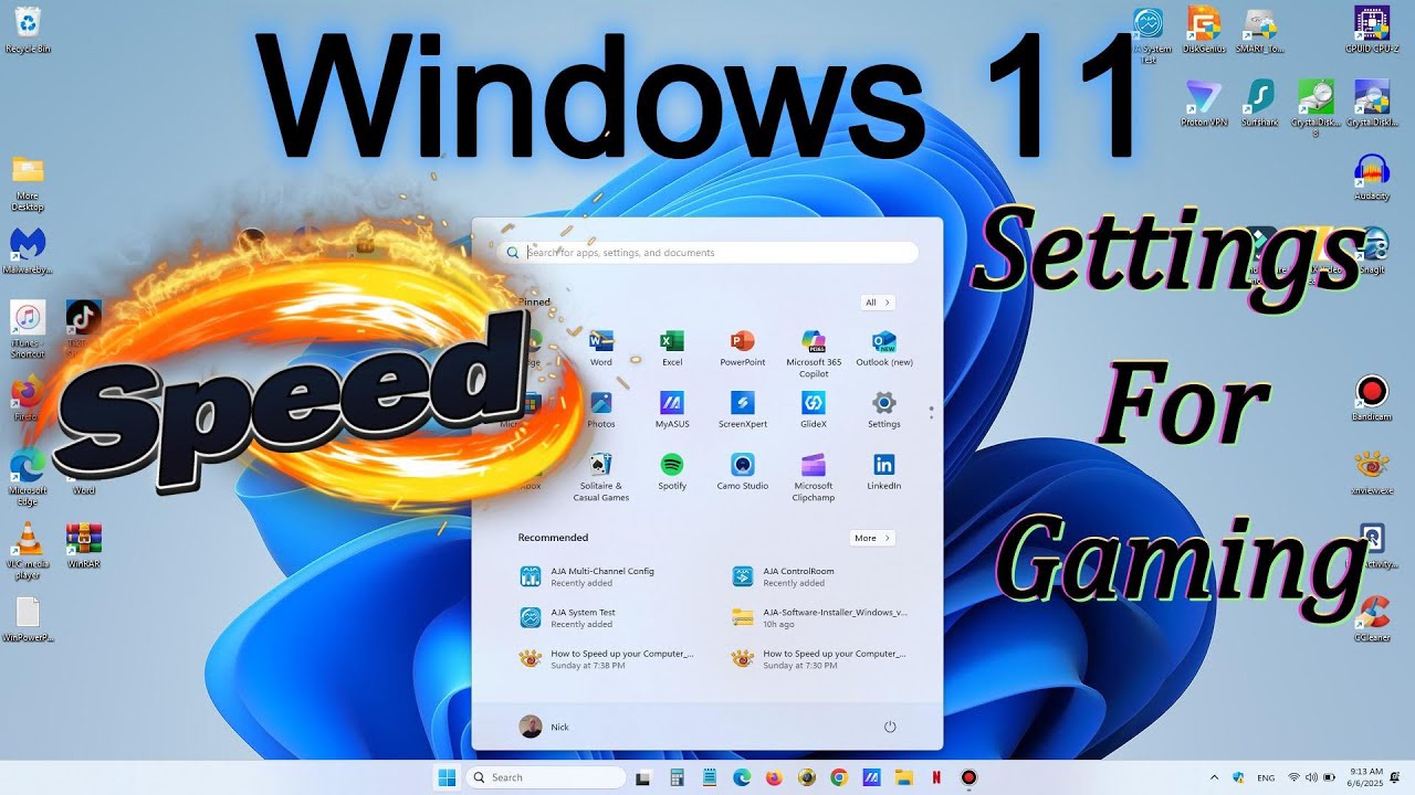 Make Windows 11 Faster Gaming - Make me Faster!