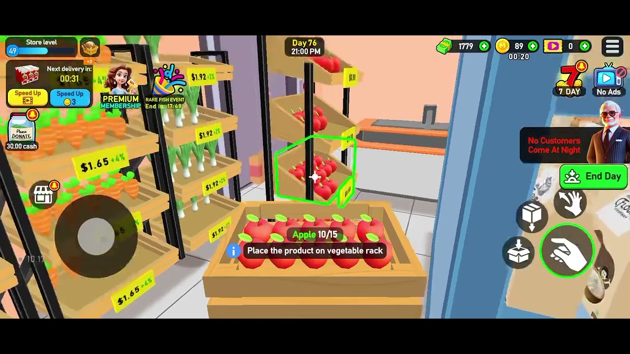 GAME SUPERMARKET TYCOON 3D #19