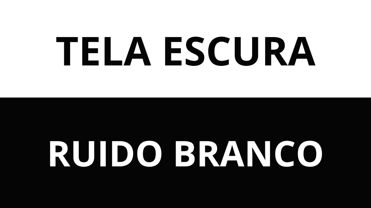 RUÍDO BRANCO 10 HORAS | SONO PROFUNDO E RELAXAMENTO