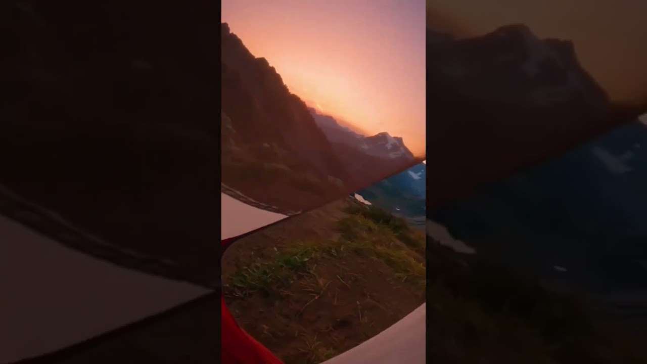 #camp #camping #sunset #campingsunset