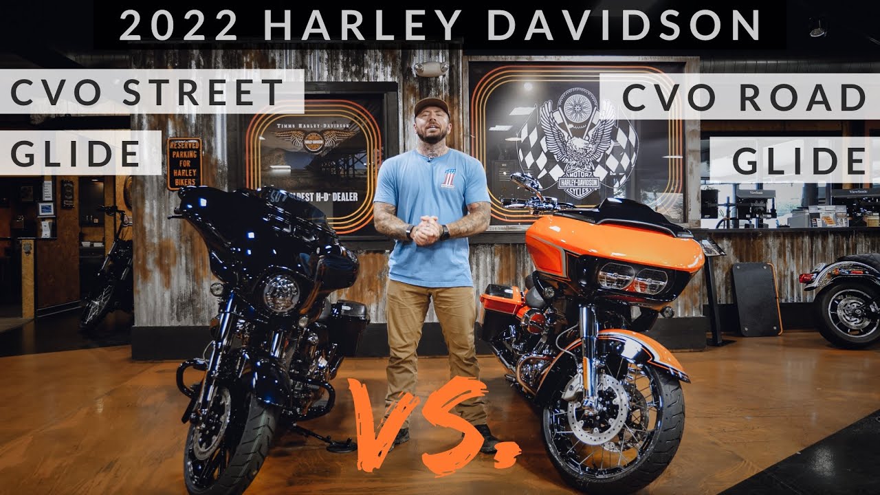 Harley Davidson CVO | Street Glide VS. Road Glide