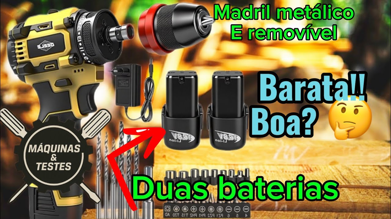 Parafusadeira boa e barata . Marca GEELE