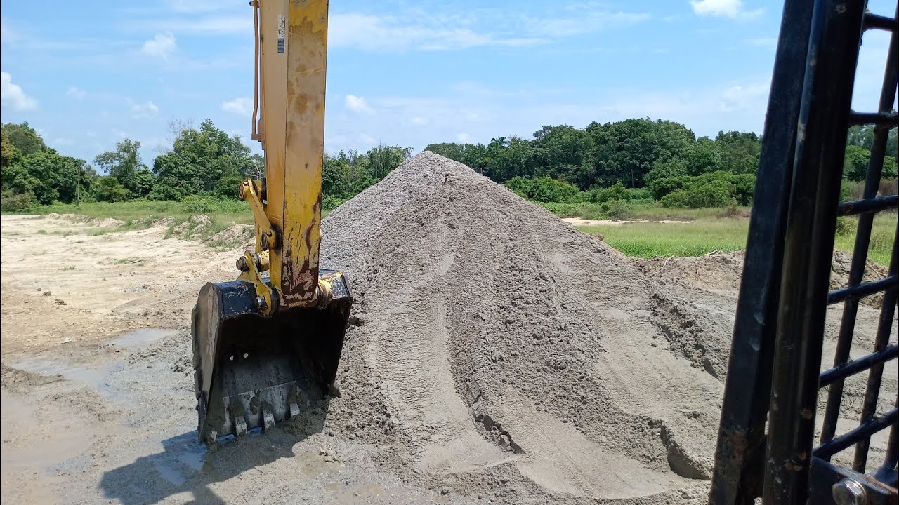 cara ambil pasir bersih