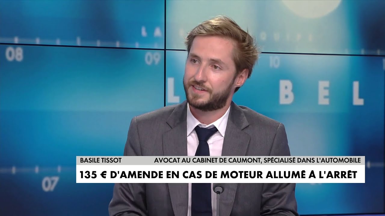 CNEWS - 16/08/2022 - La Belle Equipe - Moteur allumé à l'arrêt : 135 euros d'amende à Nancy