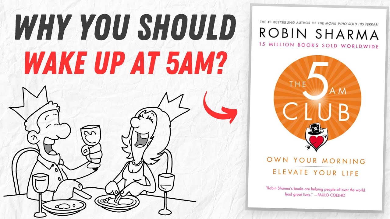 The 5 AM Club Book Summary In Hindi By Robin Sharma